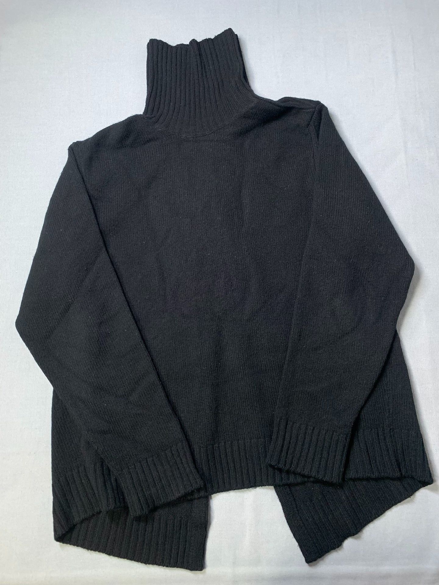 Riccardo Tisci Givenchy 12FW Deconstructed Wool Turtleneck Size US XL / EU 56 / 4 - 3 Thumbnail