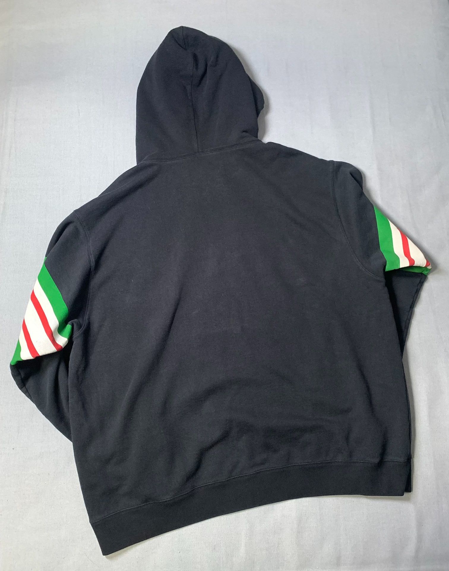 Gucci Gucci Double G Three-Stripe Logo Hoodie Size US XL / EU 56 / 4 - 3 Thumbnail