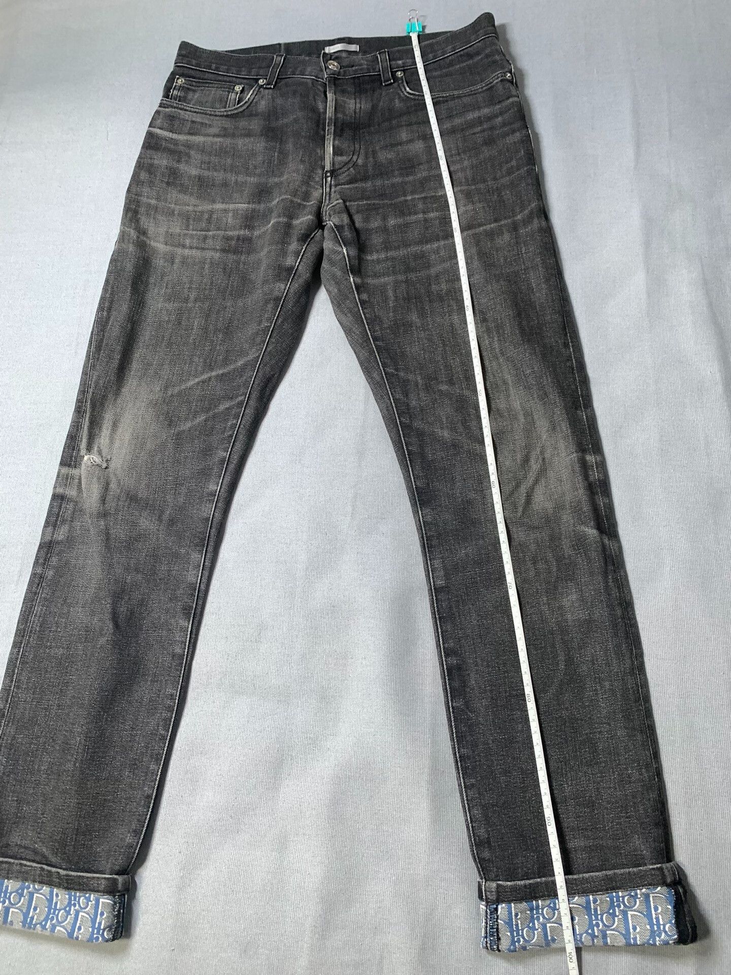 Dior Dior Monogram Print Jeans Size US 30 / EU 46 - 6 Thumbnail