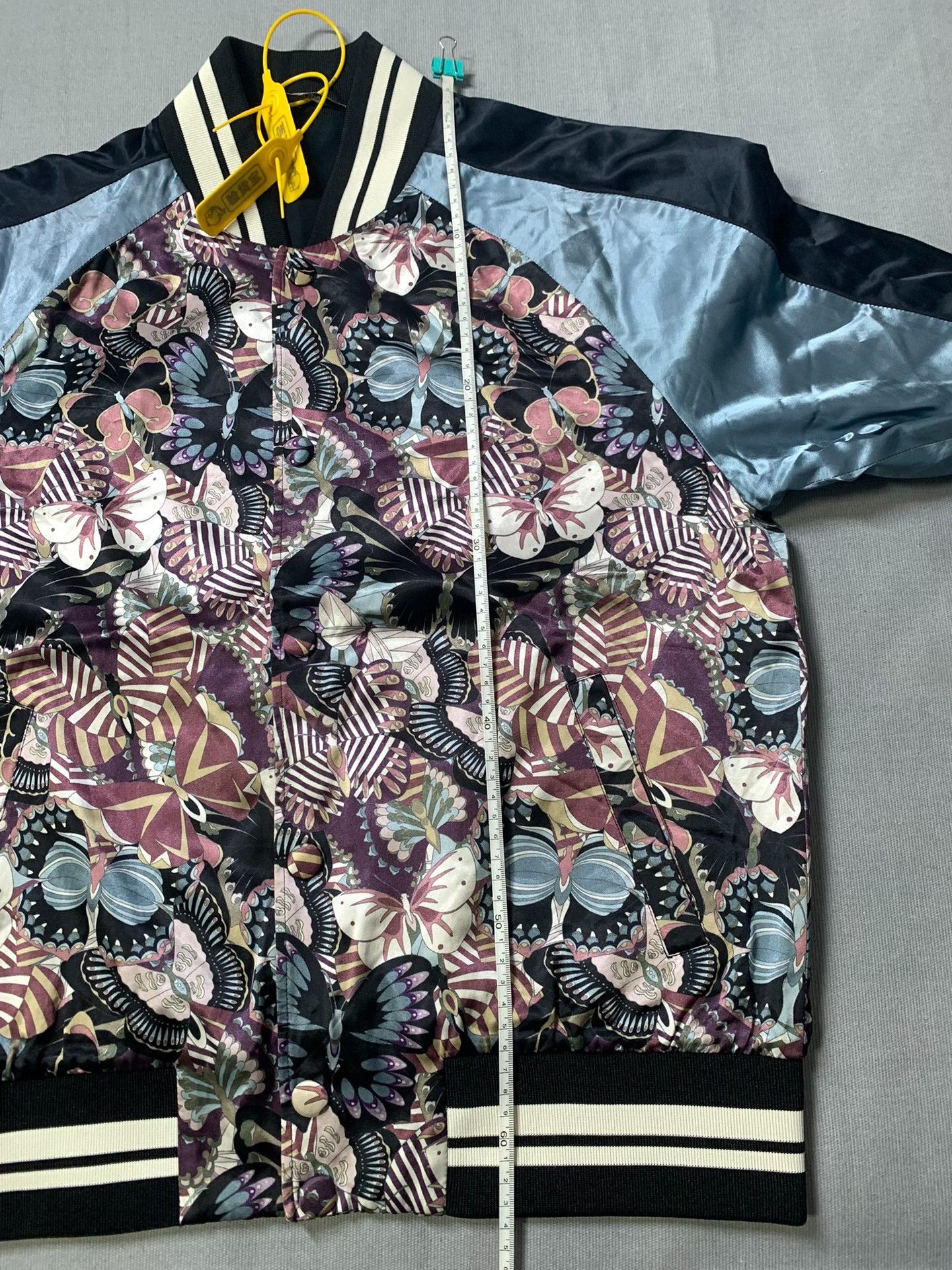 Valentino Valentino Butterfly Satin Souvenir Jacket Size US M / EU 48-50 / 2 - 8 Thumbnail