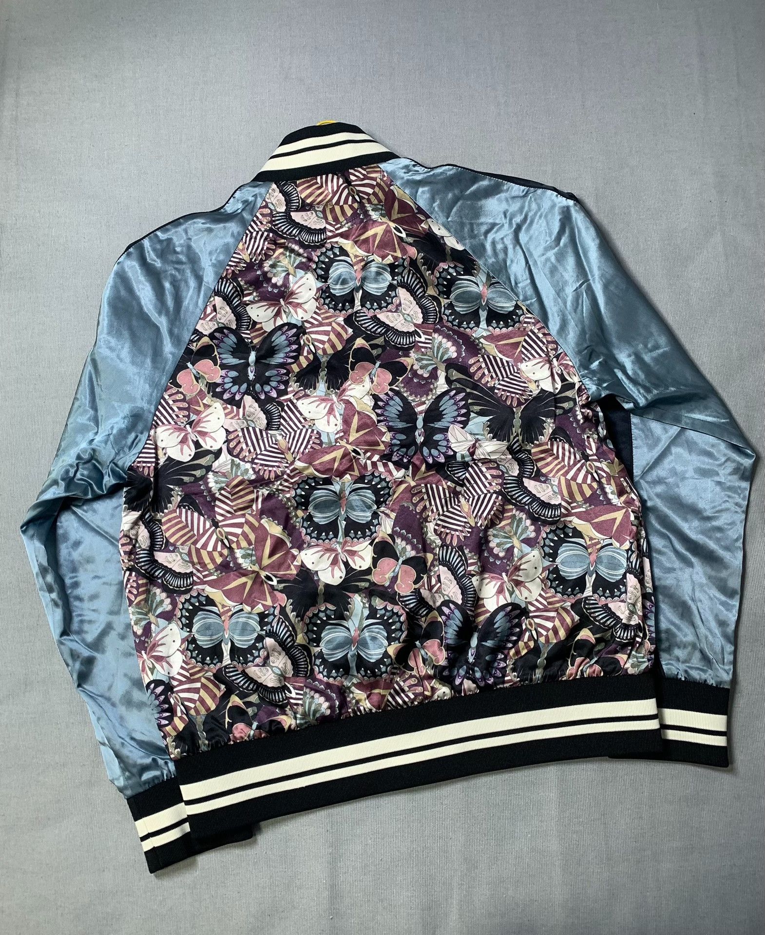 Valentino Valentino Butterfly Satin Souvenir Jacket Size US M / EU 48-50 / 2 - 3 Thumbnail