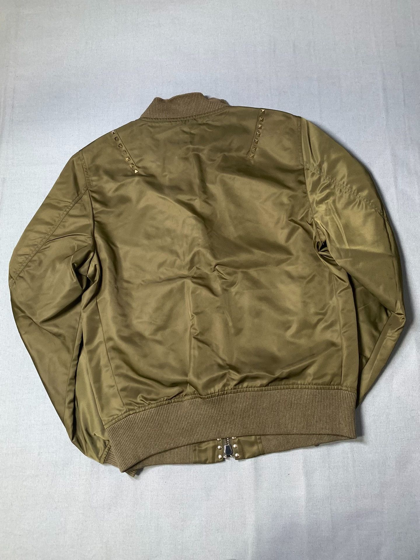 Valentino Valentino Rivet MA1 Bomber Jacket Size US M / EU 48-50 / 2 - 3 Thumbnail