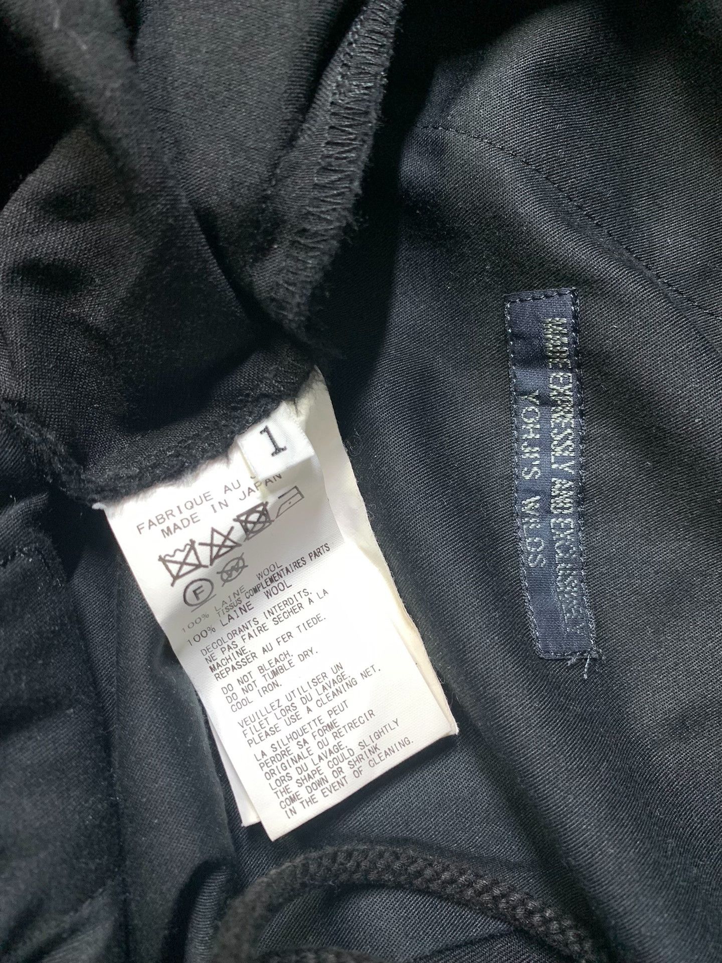 Yohji Yamamoto Yohji Yamamoto Wool Casual Pants Size US 26 / EU 42 - 5 Thumbnail