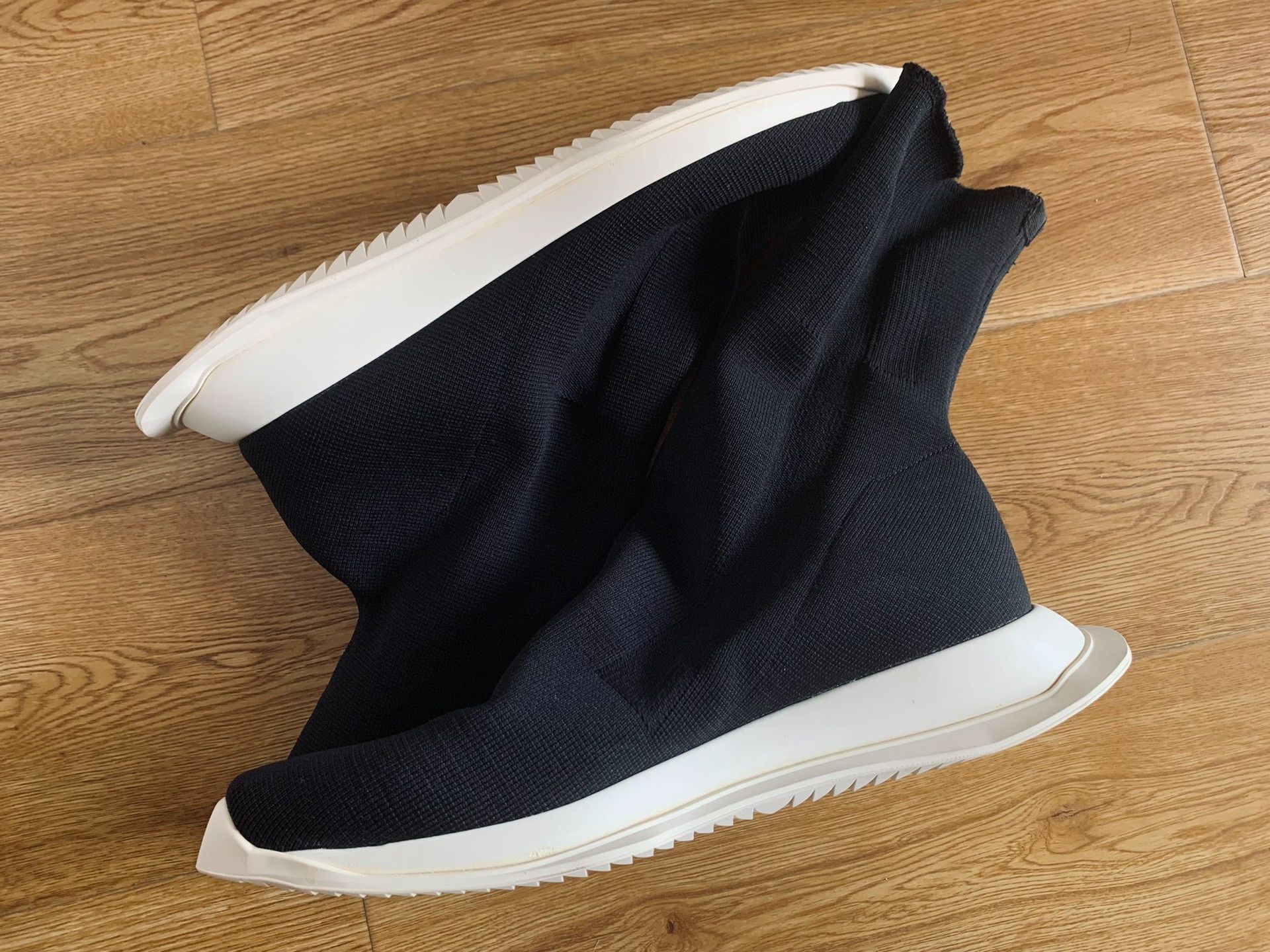 Rick Owens Drkshdw Rick Owens DRKSHDW Men's Boot Sock Shoes Size US 9 / EU 42 - 4 Thumbnail