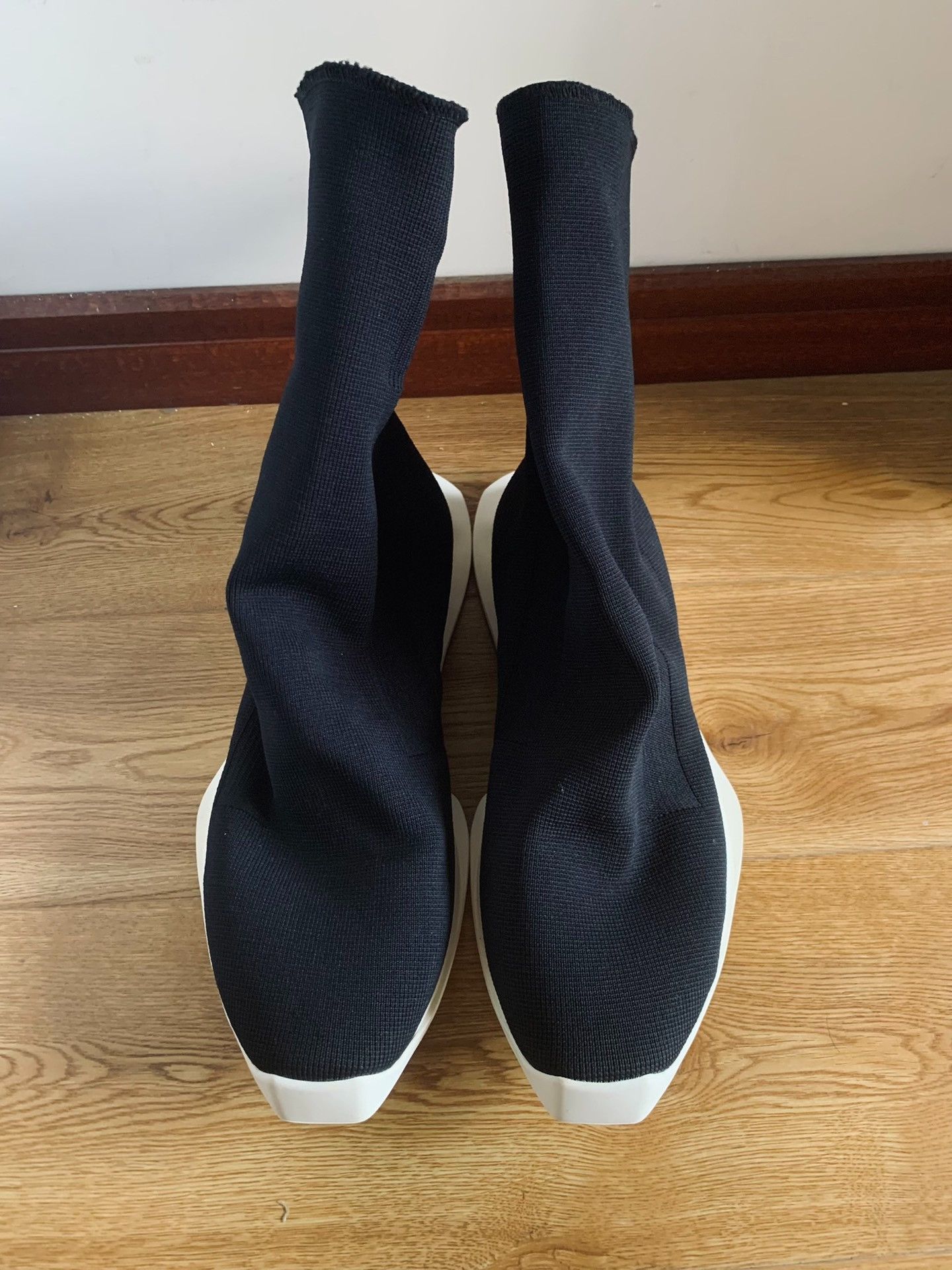 Rick Owens Drkshdw Rick Owens DRKSHDW Men's Boot Sock Shoes Size US 9 / EU 42 - 2 Thumbnail