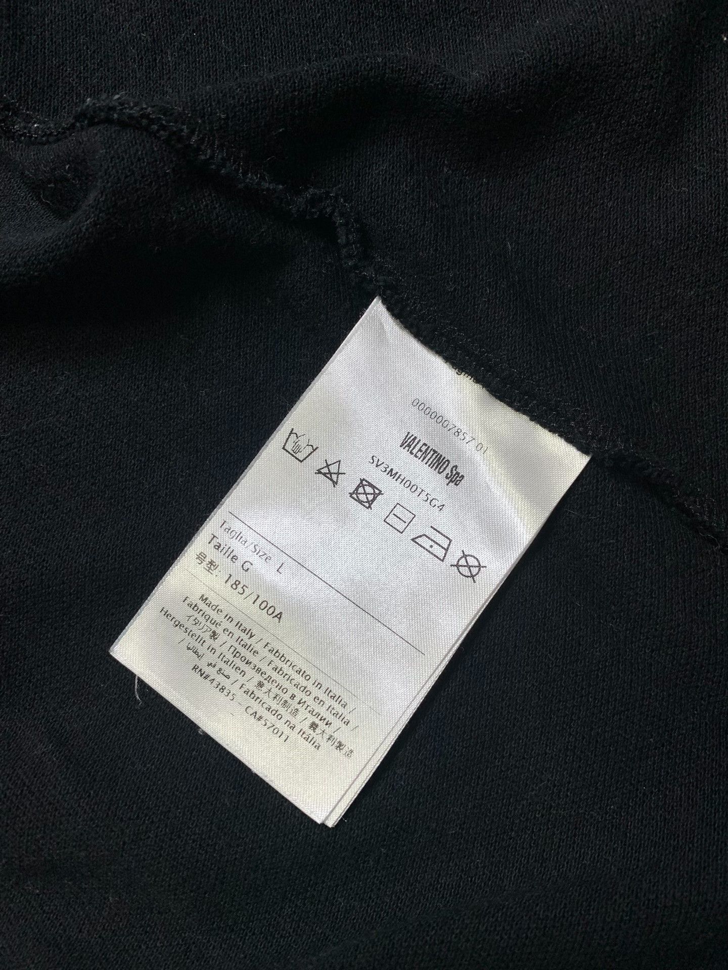 Valentino Valentino Offset Logo Print Polo Shirt Size US L / EU 52-54 / 3 - 4 Thumbnail