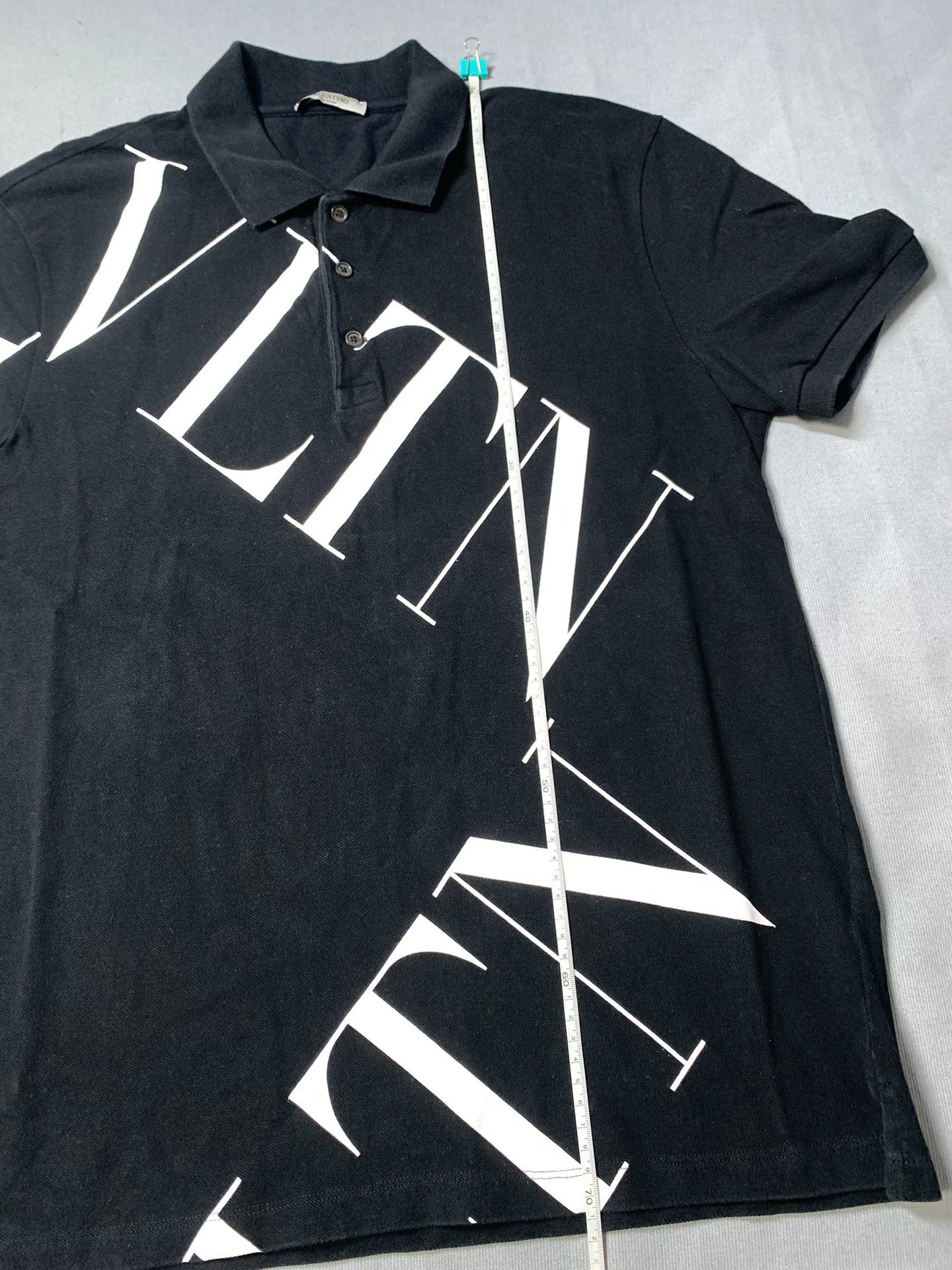 Valentino Valentino Offset Logo Print Polo Shirt Size US L / EU 52-54 / 3 - 8 Thumbnail