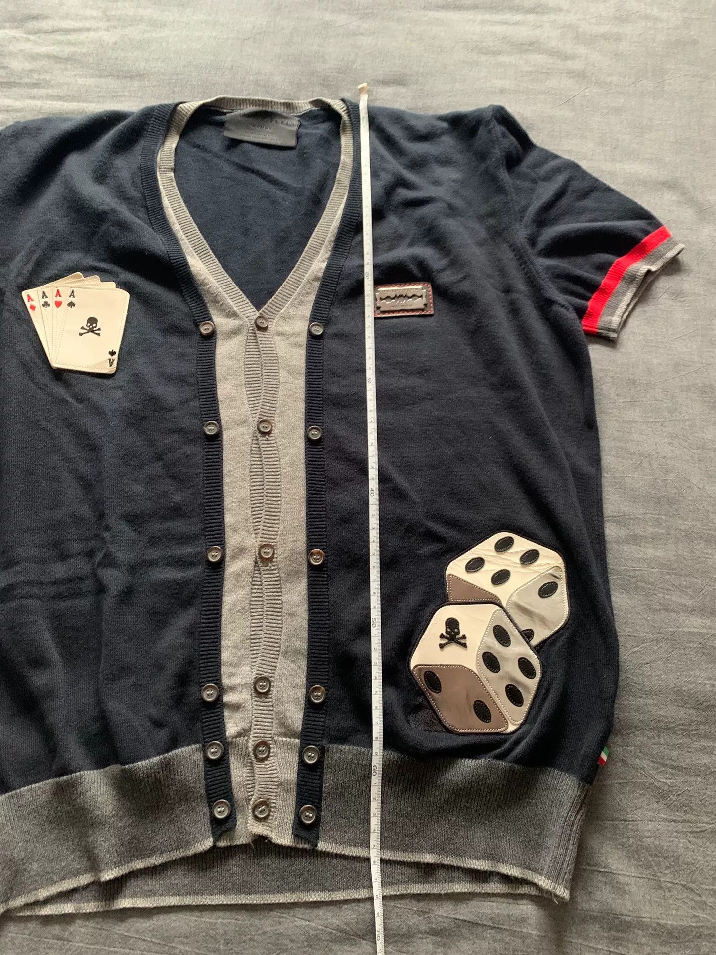 Philipp Plein Philipp Plein Dice Poker Knit Sweater Size US XL / EU 56 / 4 - 9 Thumbnail