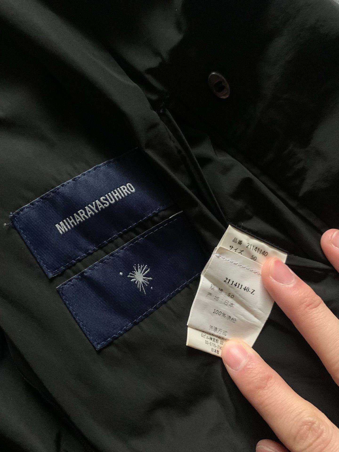 Maison MIHARA YASUHIRO Miharayasuhiro Detachable Double Collar Jacket Size US M / EU 48-50 / 2 - 8 Thumbnail