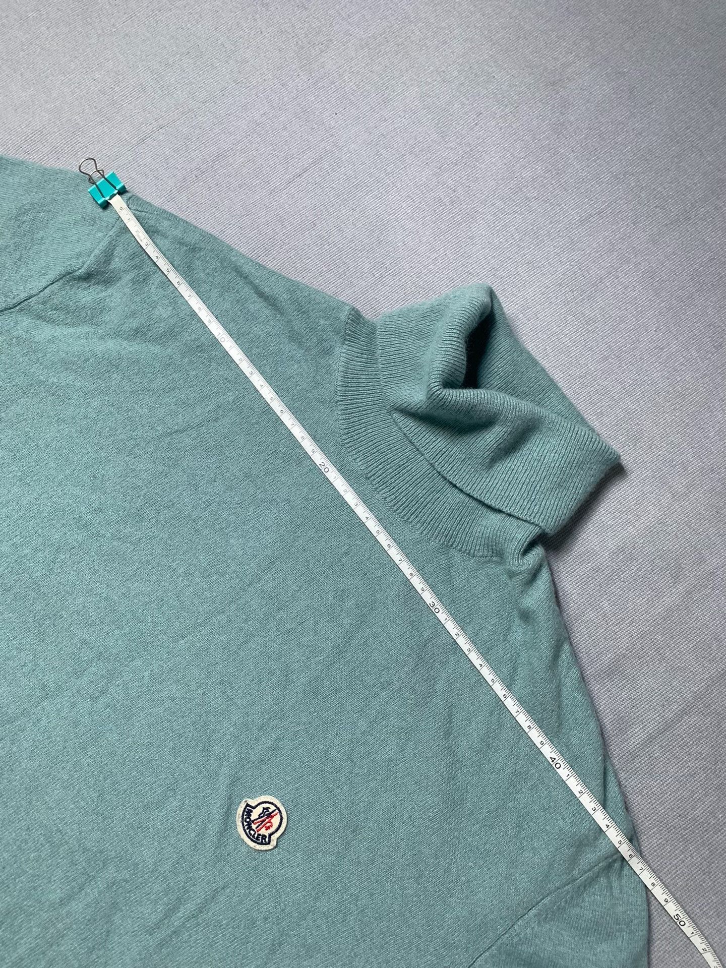 Moncler Moncler Chest Logo Turtleneck Sweatshirt Size US M / EU 48-50 / 2 - 6 Thumbnail