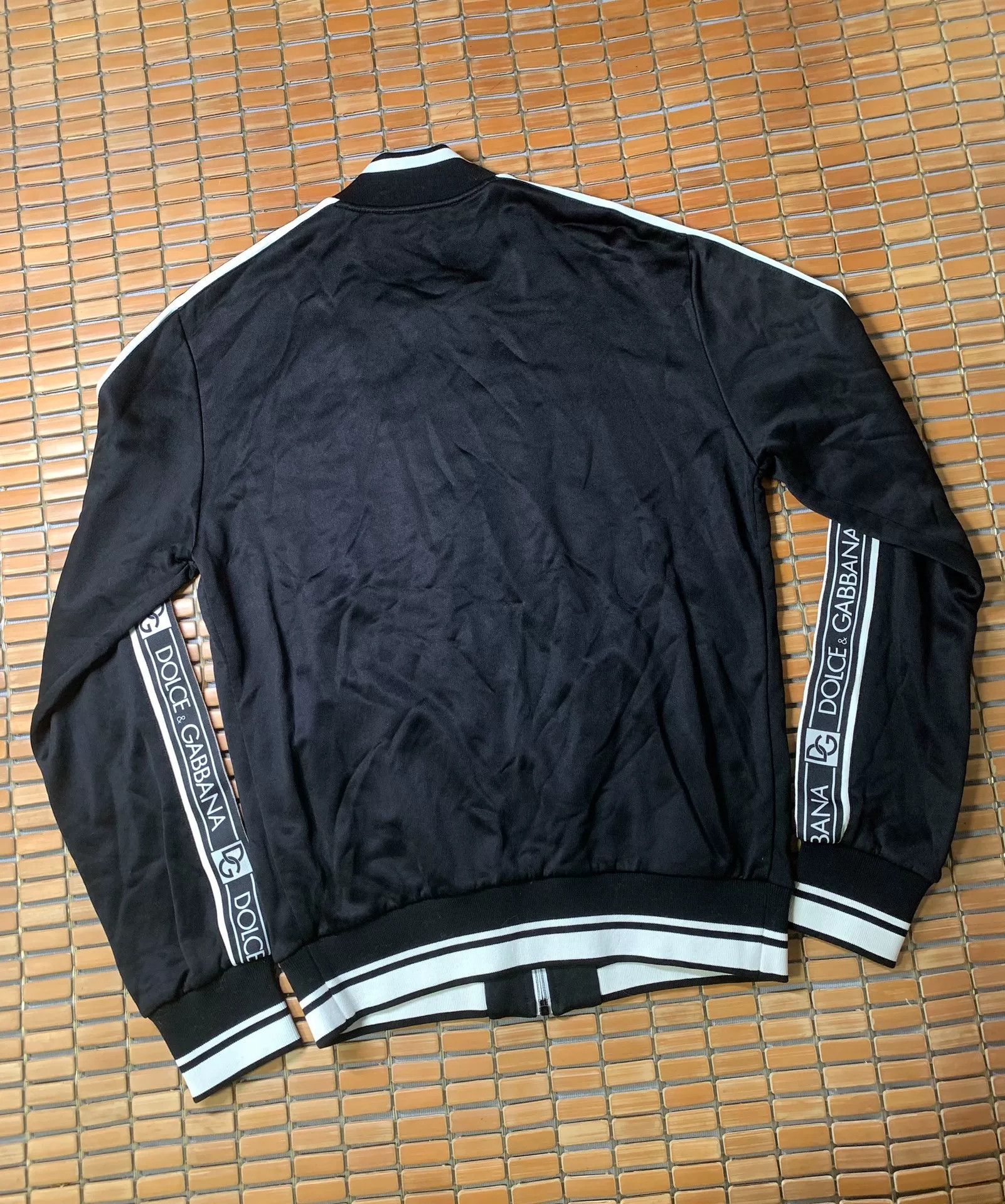 Dolce & Gabbana Dolce & Gabbana Logo Tape Track Jacket Size US M / EU 48-50 / 2 - 2 Thumbnail