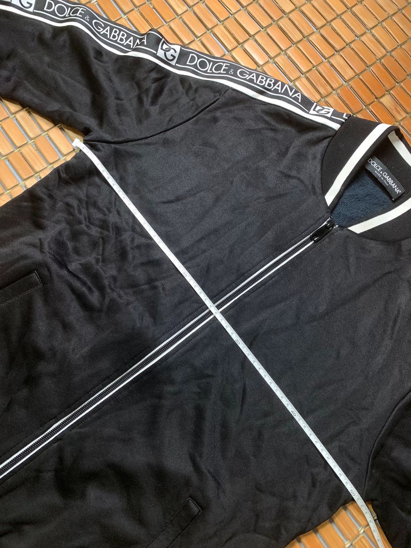 Dolce & Gabbana Dolce & Gabbana Logo Tape Track Jacket Size US M / EU 48-50 / 2 - 5 Thumbnail
