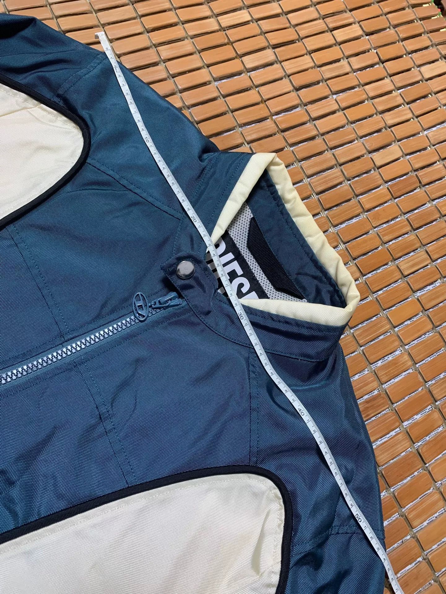 Diesel Diesel Peacock Green Nylon Racing Jacket Size US XL / EU 56 / 4 - 6 Thumbnail