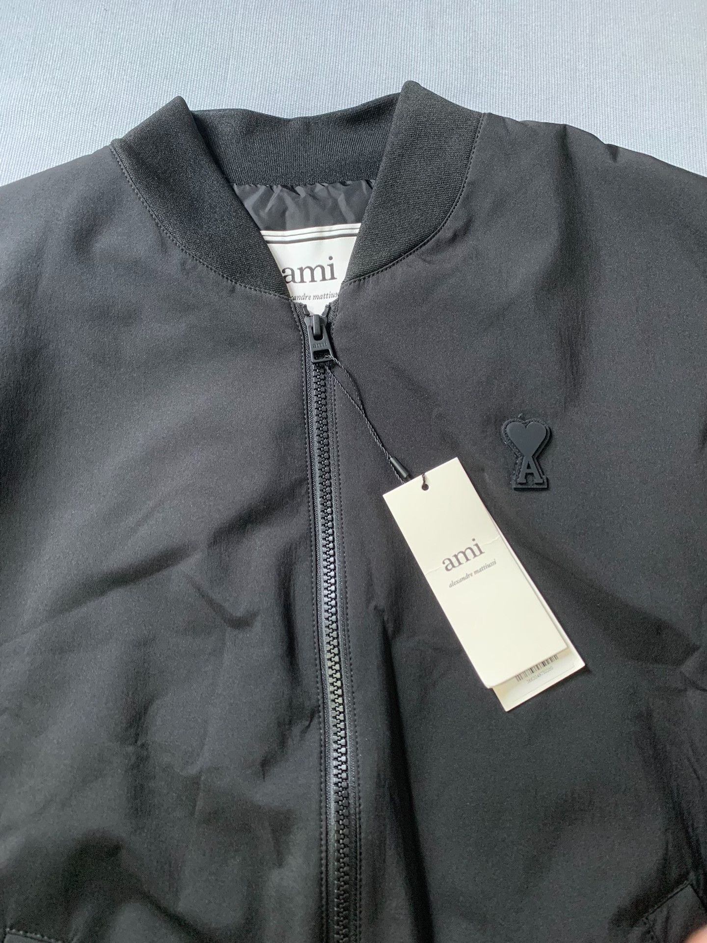 AMI Ami Heart Logo MA1 Bomber Jacket Size US M / EU 48-50 / 2 - 3 Thumbnail