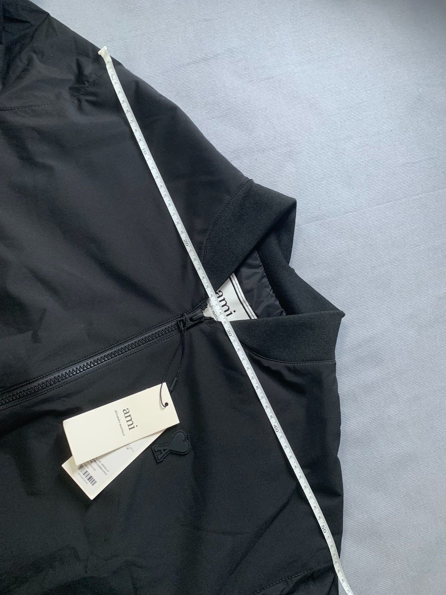 AMI Ami Heart Logo MA1 Bomber Jacket Size US M / EU 48-50 / 2 - 6 Thumbnail