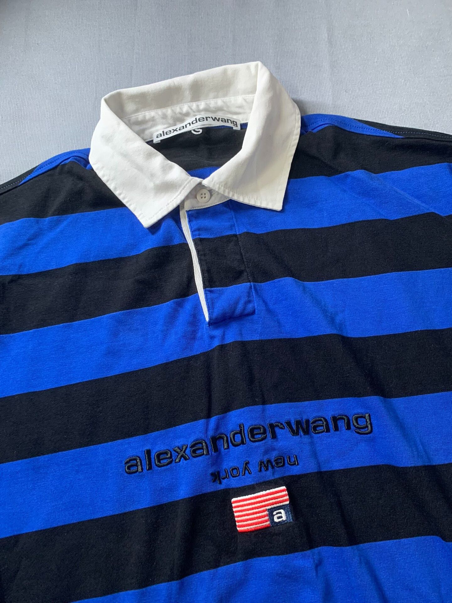 Alexander Wang Alexander Wang Flag Embroidery Shirt Size US S / EU 44-46 / 1 - 3 Thumbnail