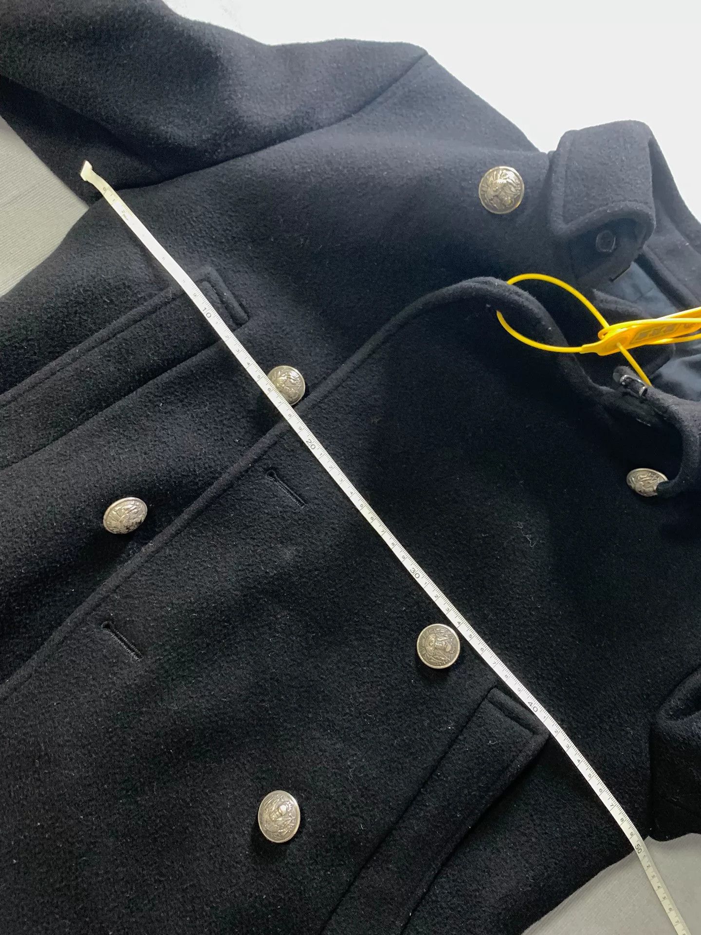 Balmain Balmain Double-Breasted Wool Short Blazer Size US S / EU 44-46 / 1 - 6 Thumbnail