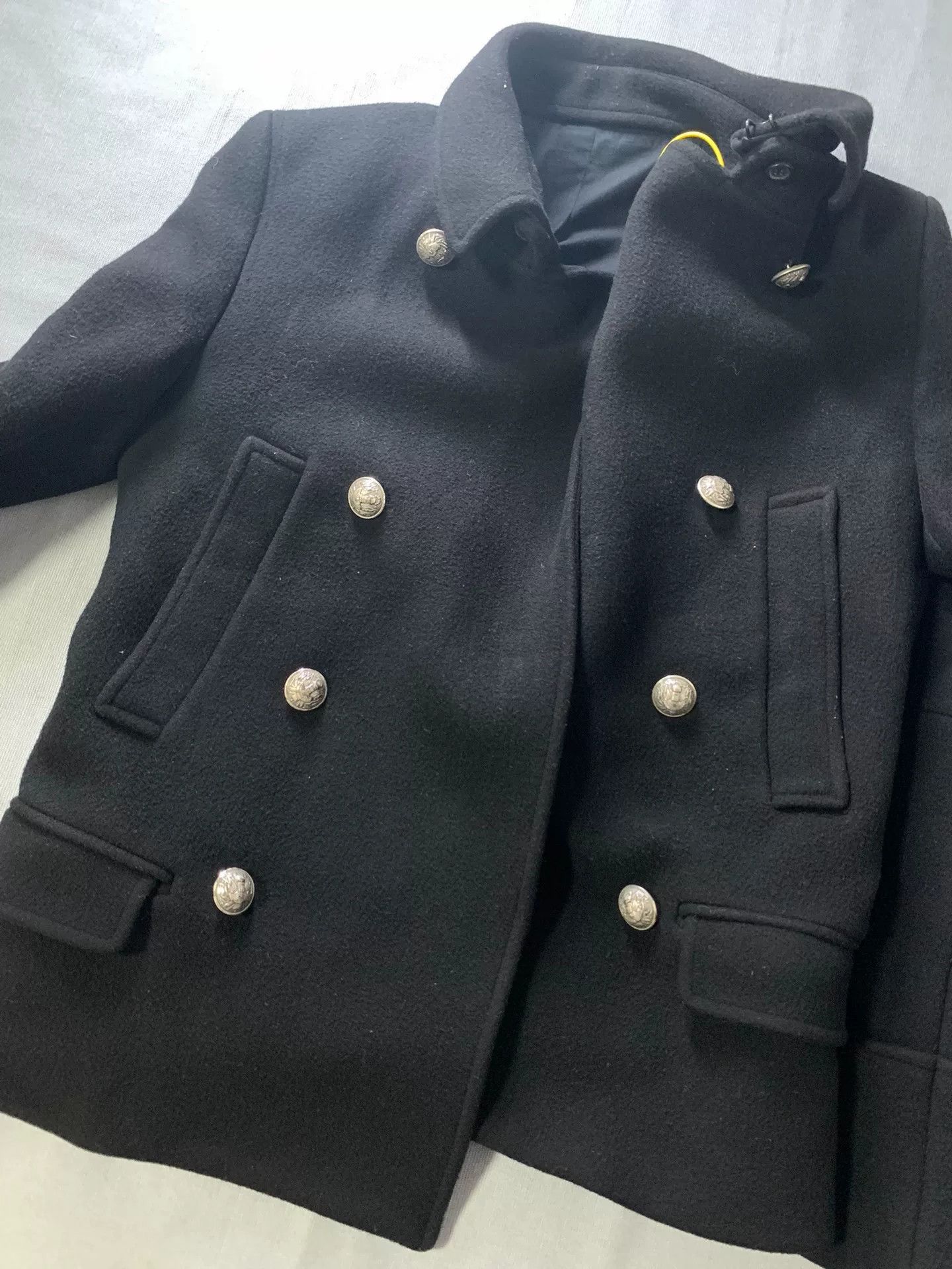 Balmain Balmain Double-Breasted Wool Short Blazer Size US S / EU 44-46 / 1 - 5 Thumbnail