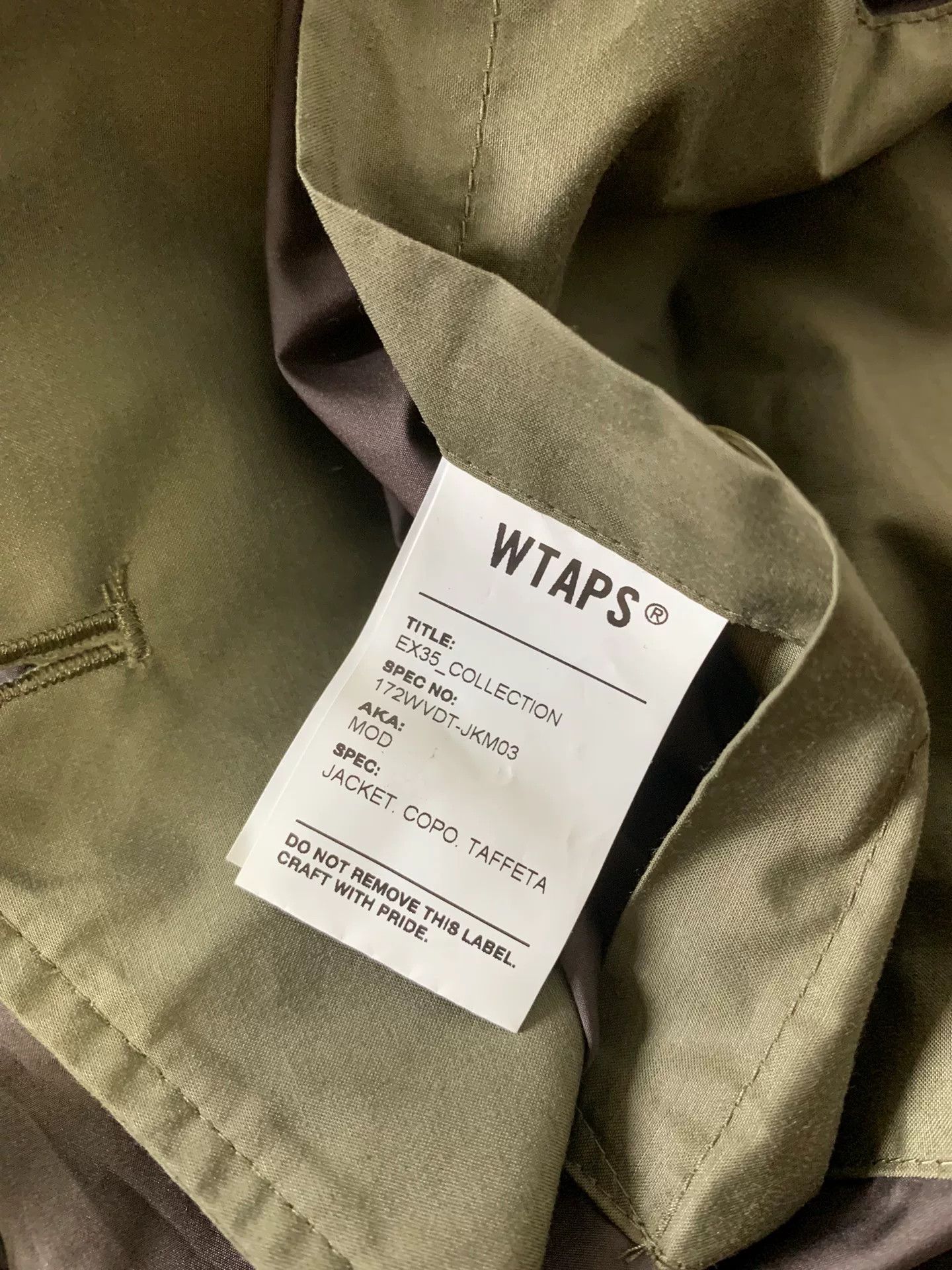 Wtaps WTAPS 17aw Modjacket JKM03 Parka Size US L / EU 52-54 / 3 - 5 Thumbnail