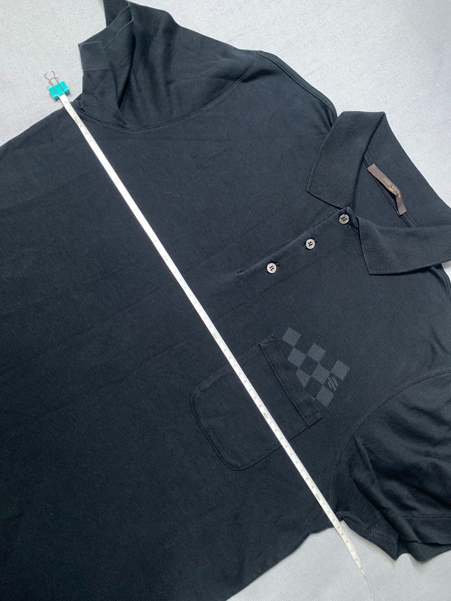 Louis Vuitton Louis Vuitton Checkerboard Polo Shirt Size US L / EU 52-54 / 3 - 7 Thumbnail