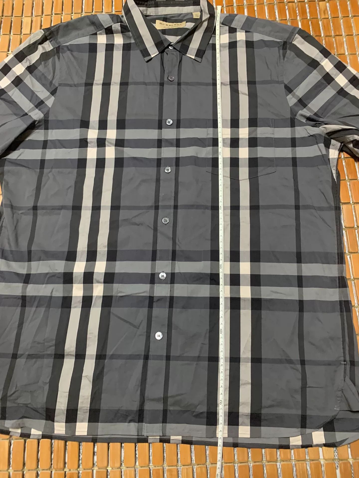 Burberry Burberry Classic Check Short-Sleeve Shirt Size US XXL / EU 58 / 5 - 7 Thumbnail