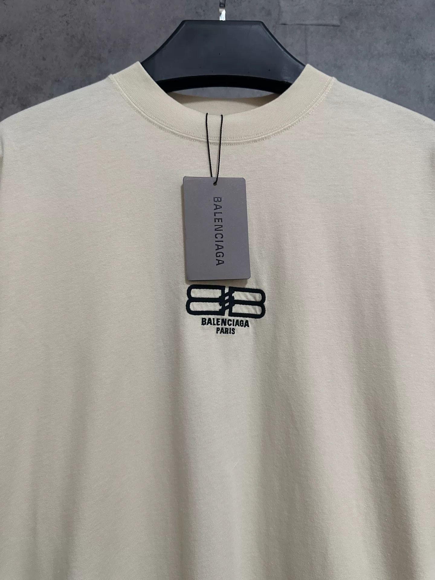 Balenciaga Balenciaga Double B Logo Embroidered T-Shirt Size US XS / EU 42 / 0 - 2 Thumbnail