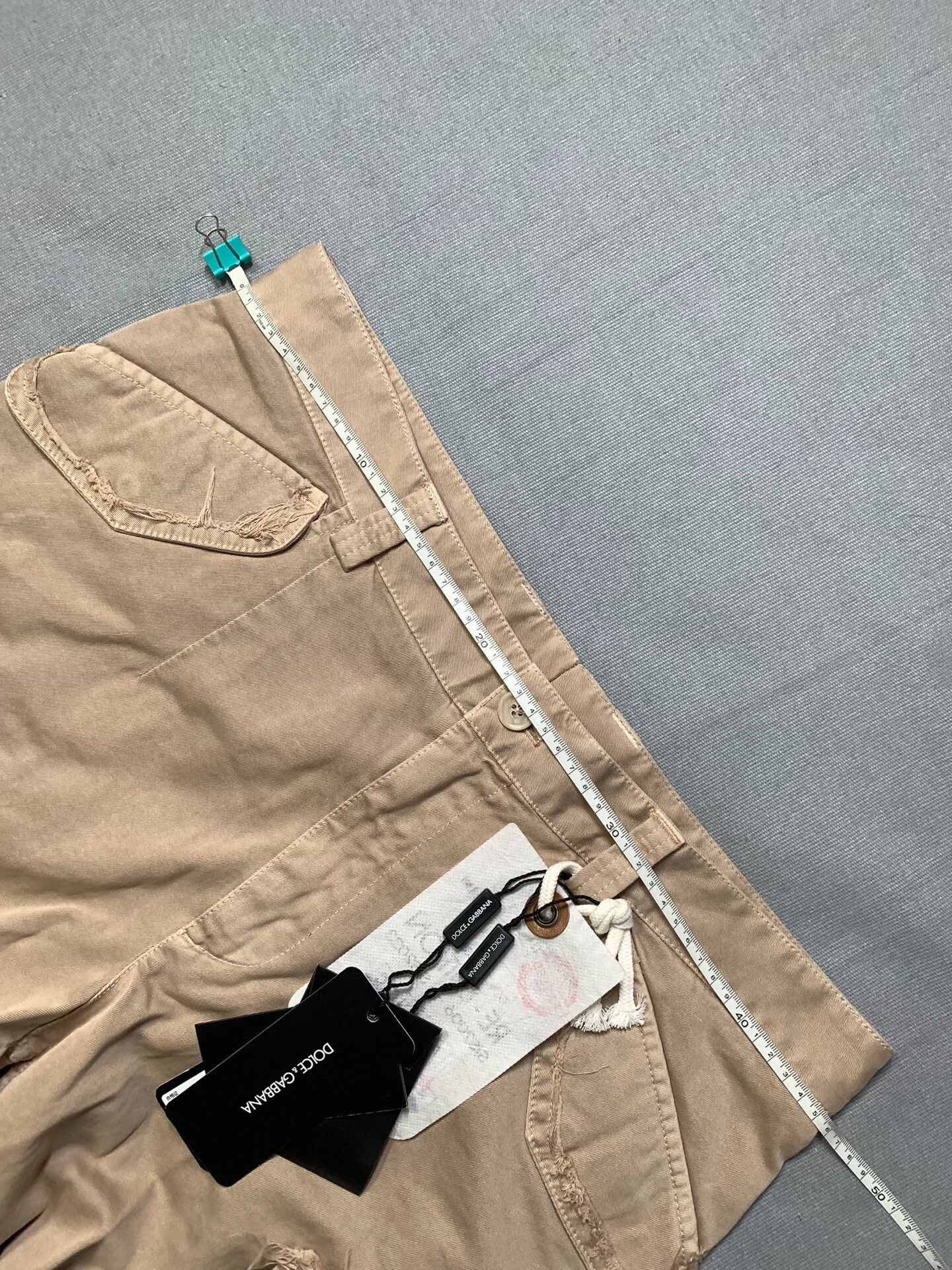 Dolce & Gabbana Dolce & Gabbana Distressed Cargo Pants Size US 32 / EU 48 - 5 Thumbnail