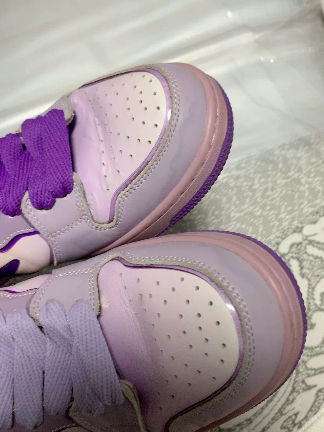 Bape BAPE SK8 STA Purple Gradient Sneakers Size US 8 / EU 41 - 9 Thumbnail