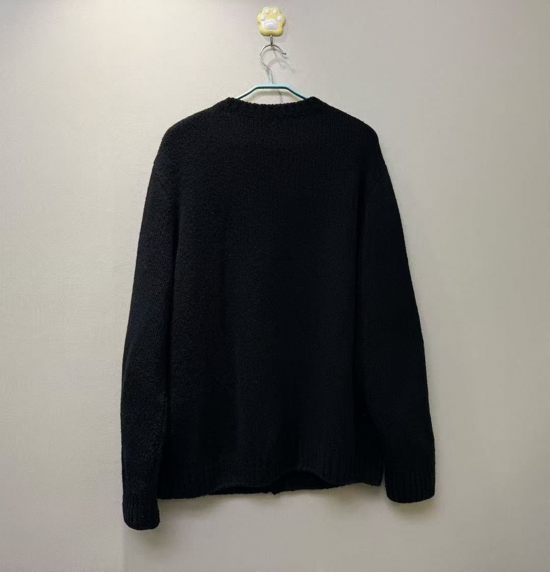Louis Vuitton Louis Vuitton Teddy Logo Button Cardigan Size US XL / EU 56 / 4 - 4 Thumbnail