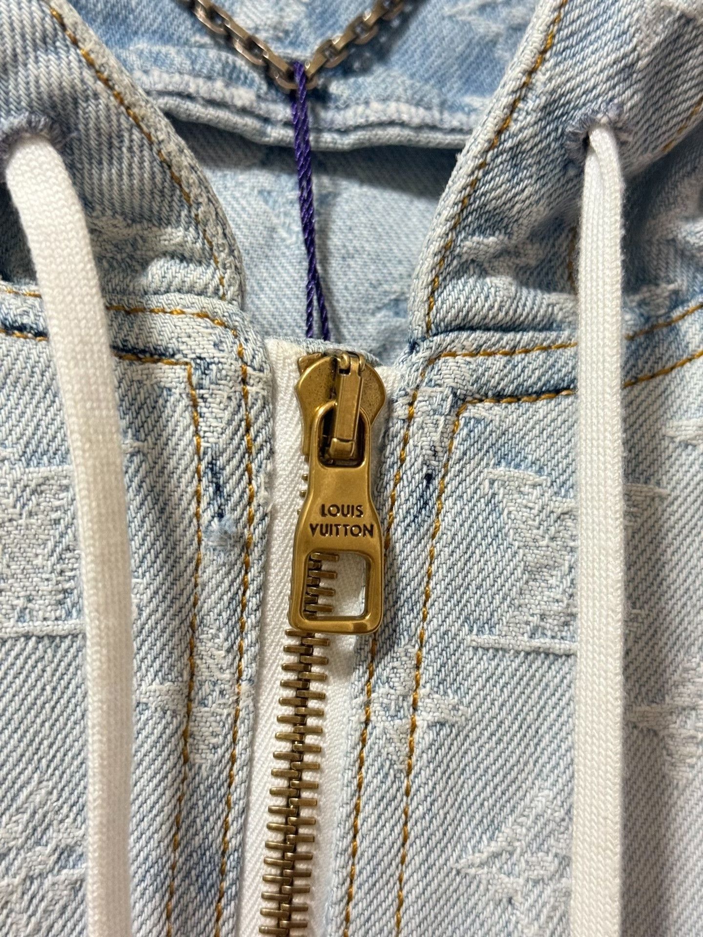Louis Vuitton Louis Vuitton NBA Limited Denim Jacket Size US M / EU 48-50 / 2 - 3 Thumbnail