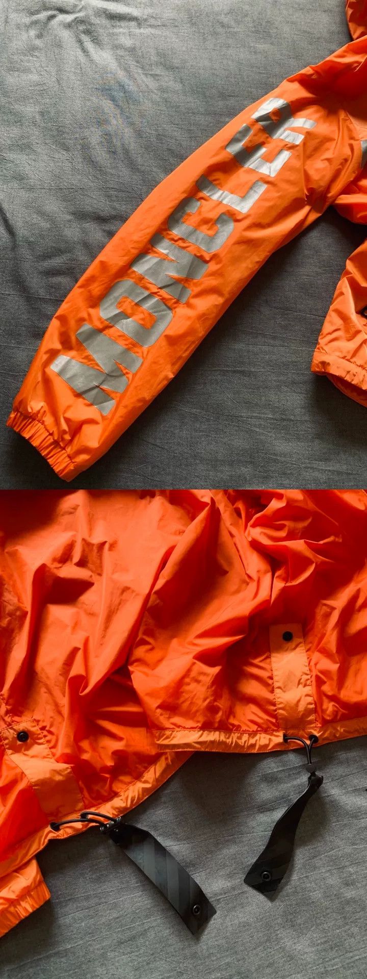 Moncler Moncler x Off-White Reflective Windbreaker Size US M / EU 48-50 / 2 - 6 Thumbnail