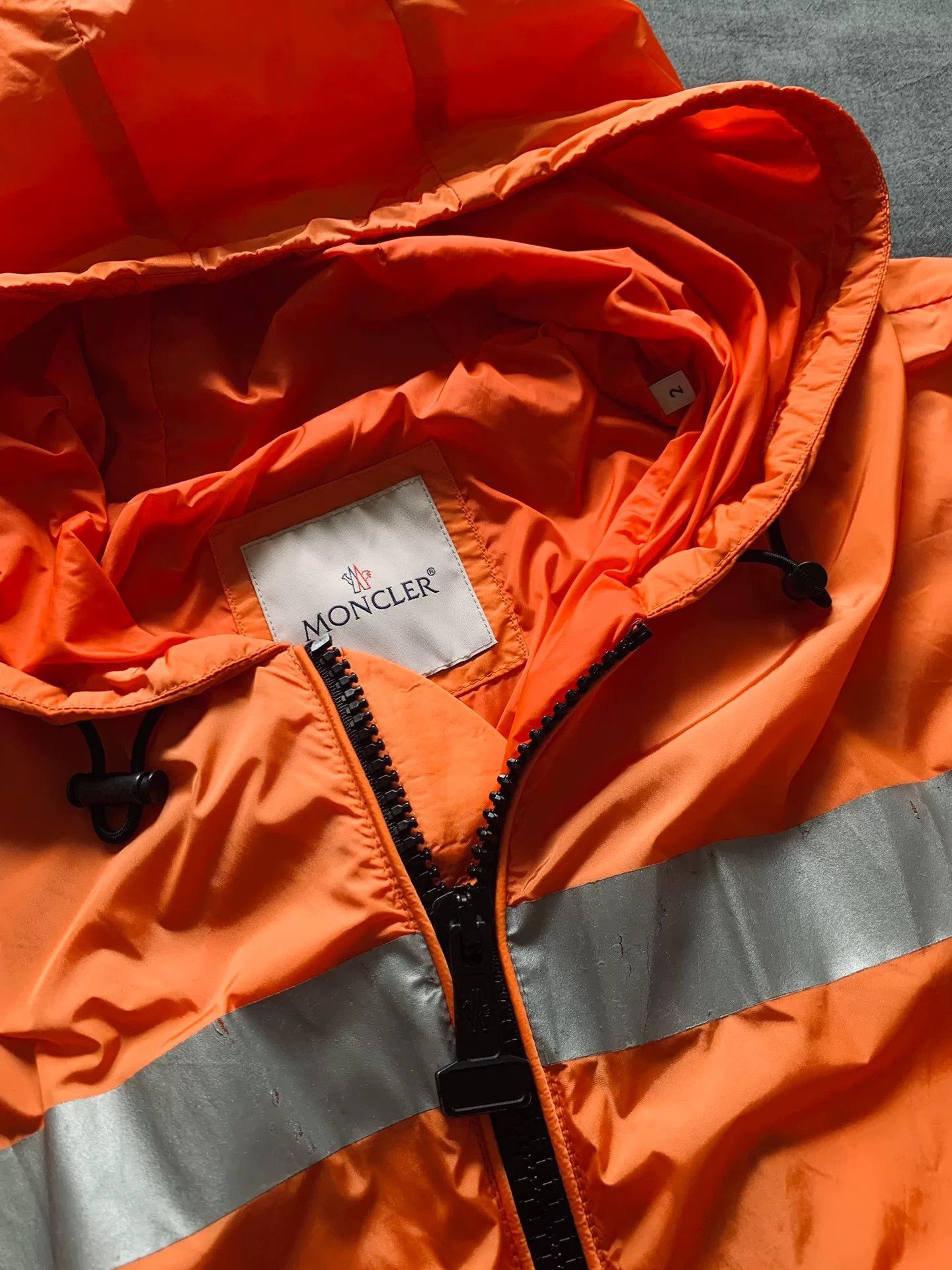 Moncler Moncler x Off-White Reflective Windbreaker Size US M / EU 48-50 / 2 - 4 Thumbnail