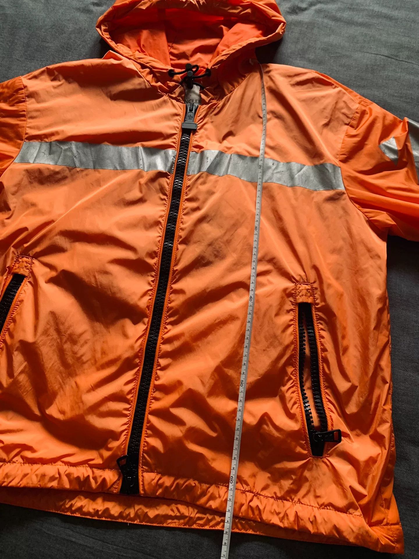 Moncler Moncler x Off-White Reflective Windbreaker Size US M / EU 48-50 / 2 - 9 Thumbnail