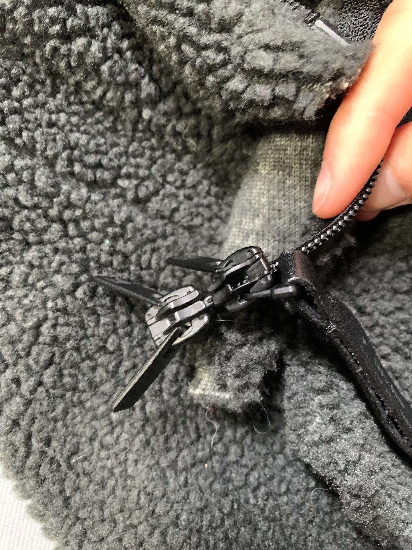 N.Hoolywood N.HOOLYWOOD Reversible Fleece Hooded Jacket Size US XXS / EU 40 - 6 Thumbnail