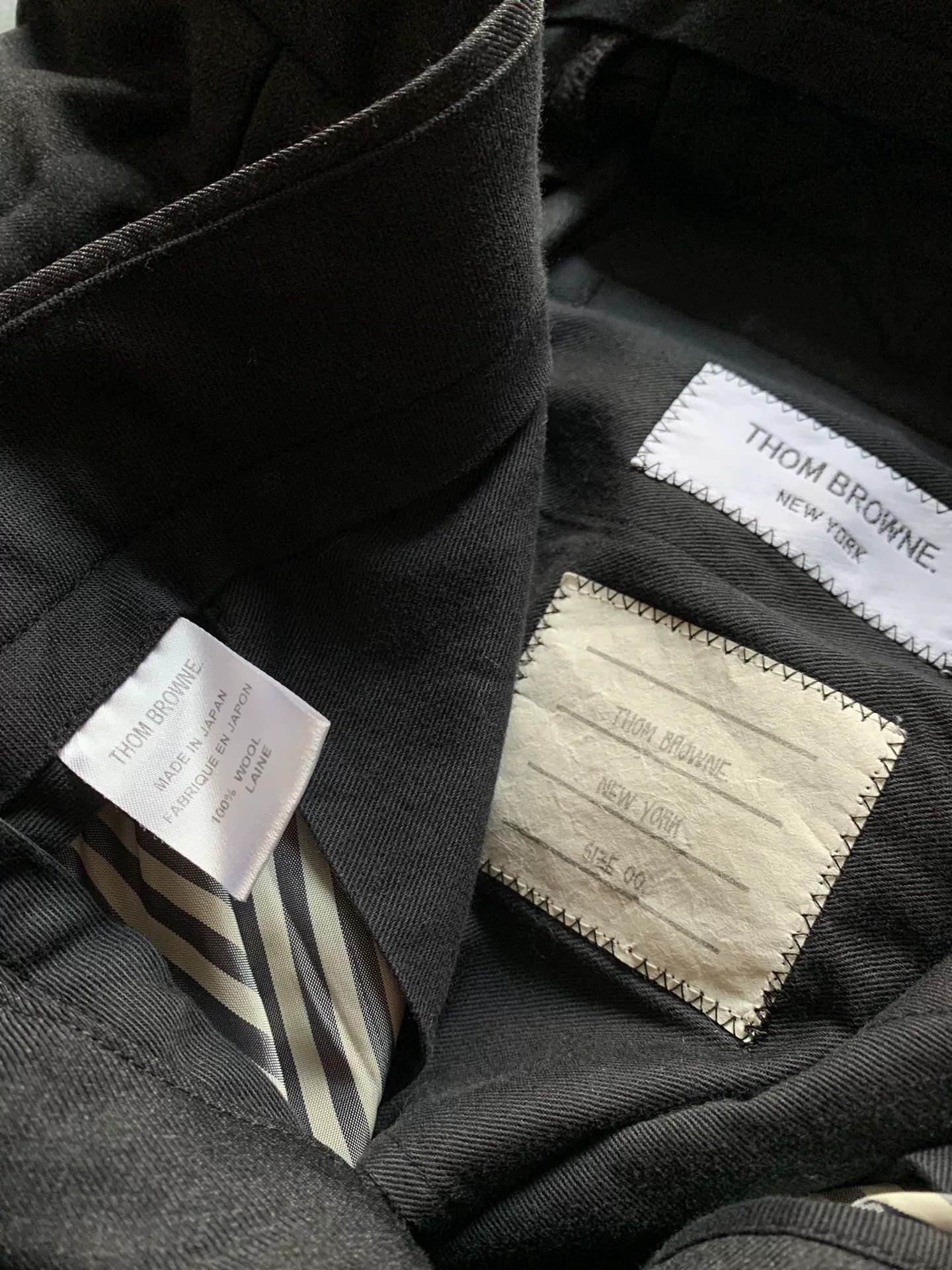 Thom Browne Thom Browne Wool Suit & Pants Set Size US XXS / EU 40 - 7 Thumbnail