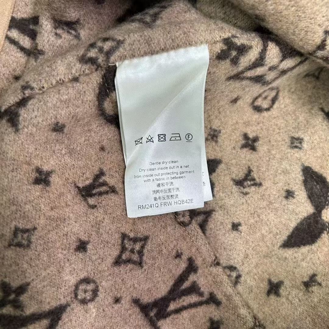 Louis Vuitton Louis Vuitton Alpaca Button Collar Coat Size US XXL / EU 58 / 5 - 8 Thumbnail