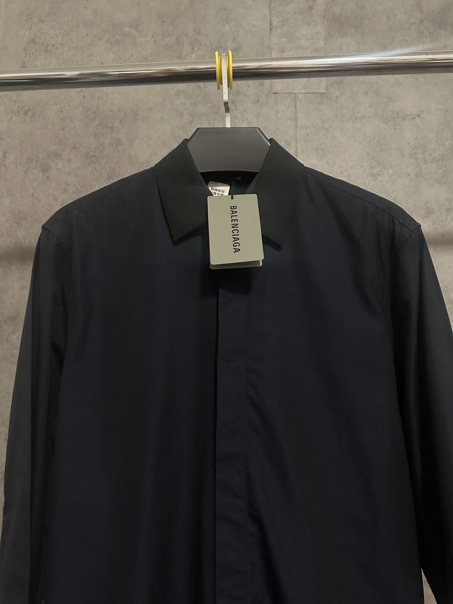 Balenciaga Balenciaga Classic Long-Sleeve Cotton Shirt Size US M / EU 48-50 / 2 - 2 Thumbnail