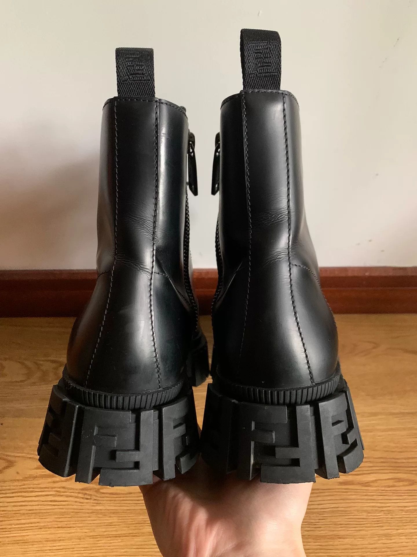 Fendi Fendi Platform Zip Combat Boots Size US 8.5 / EU 41-42 - 5 Thumbnail