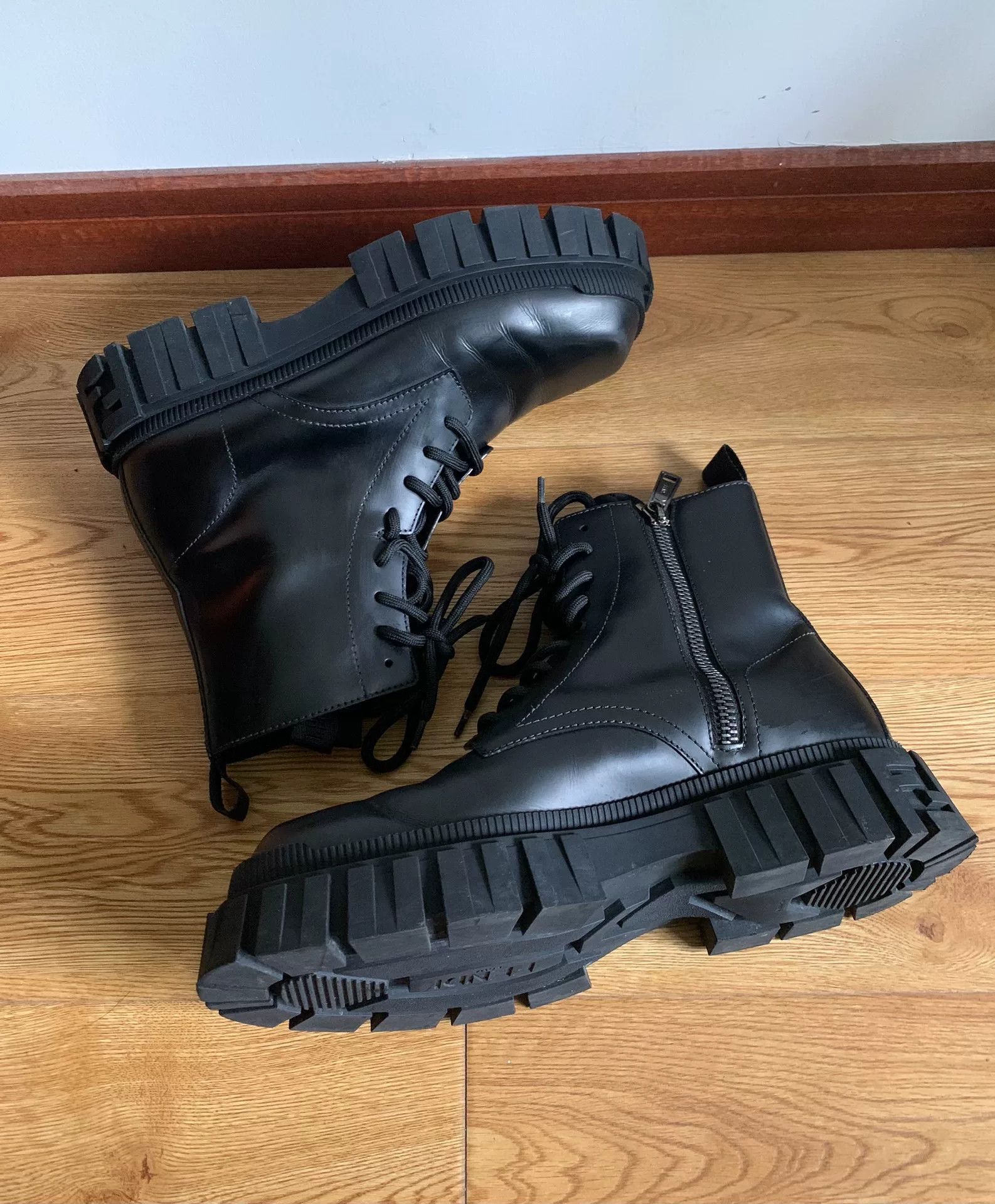 Fendi Fendi Platform Zip Combat Boots Size US 8.5 / EU 41-42 - 4 Thumbnail