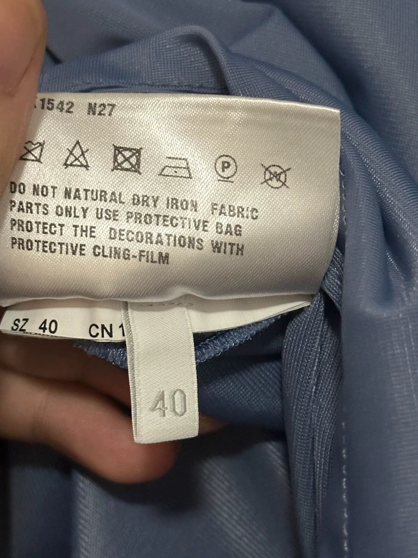 Miu Miu Miu Miu Blue Slim Short-Sleeve Sport Jacket Size S / US 4 / IT 40 - 5 Thumbnail