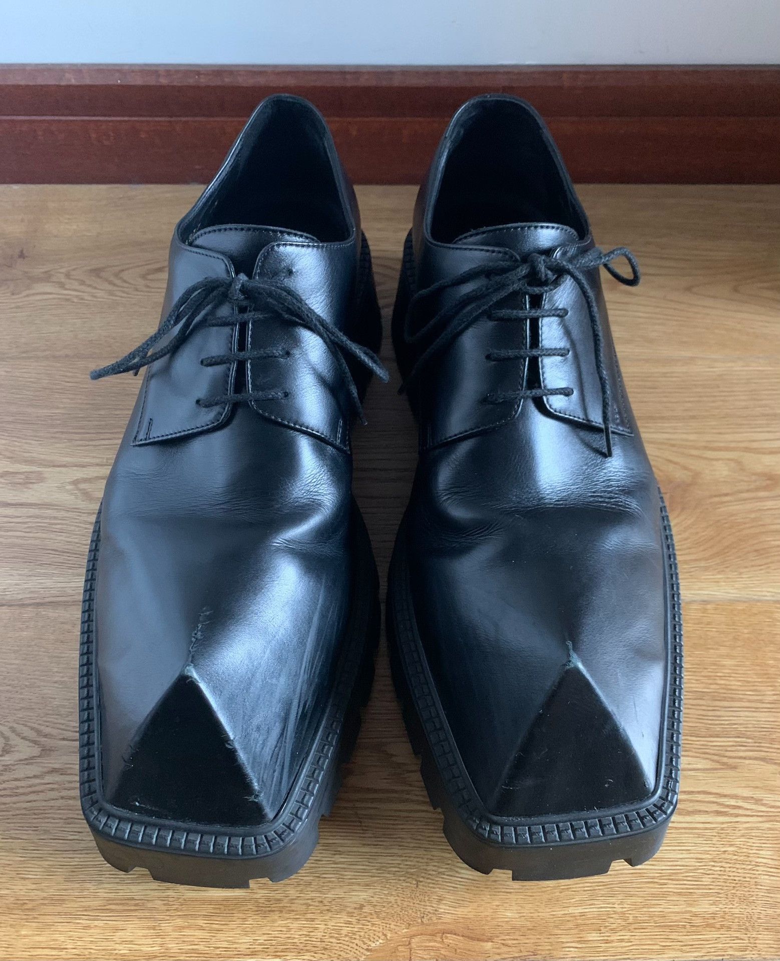 Balenciaga Balenciaga Rhino Derby Shoes Size US 10 / EU 43 - 2 Thumbnail