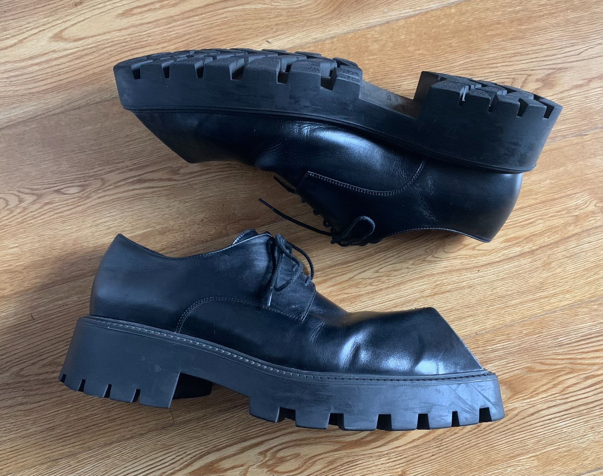 Balenciaga Balenciaga Rhino Derby Shoes Size US 10 / EU 43 - 3 Thumbnail