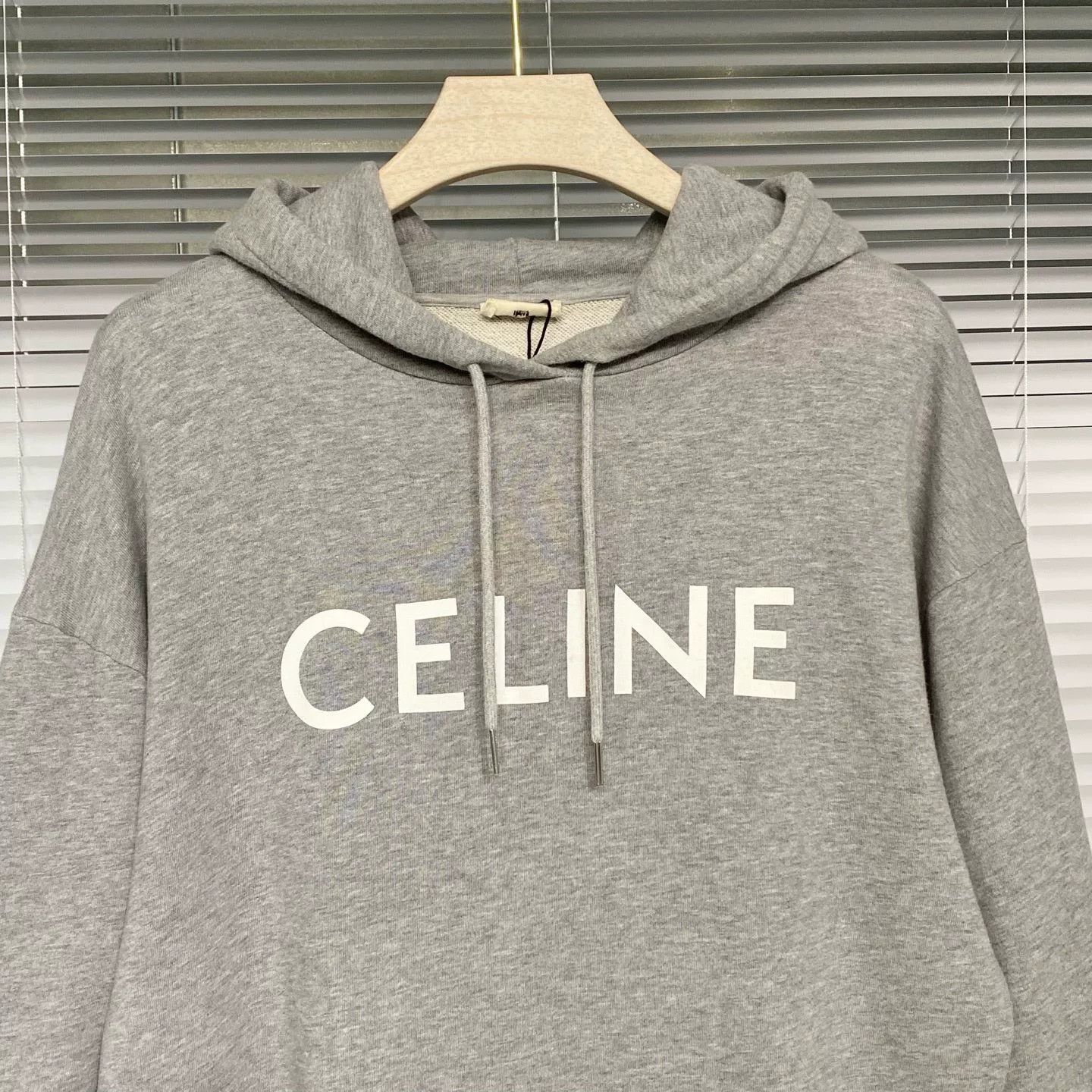 Celine Celine Classic Logo Gray Hoodie XL Size US XL / EU 56 / 4 - 3 Thumbnail