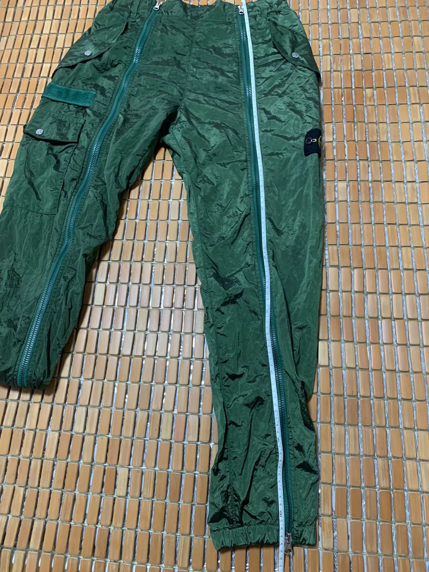 Stone Island Stone Island Metal Nylon Cargo Parachute Pants Size US 32 / EU 48 - 8 Thumbnail