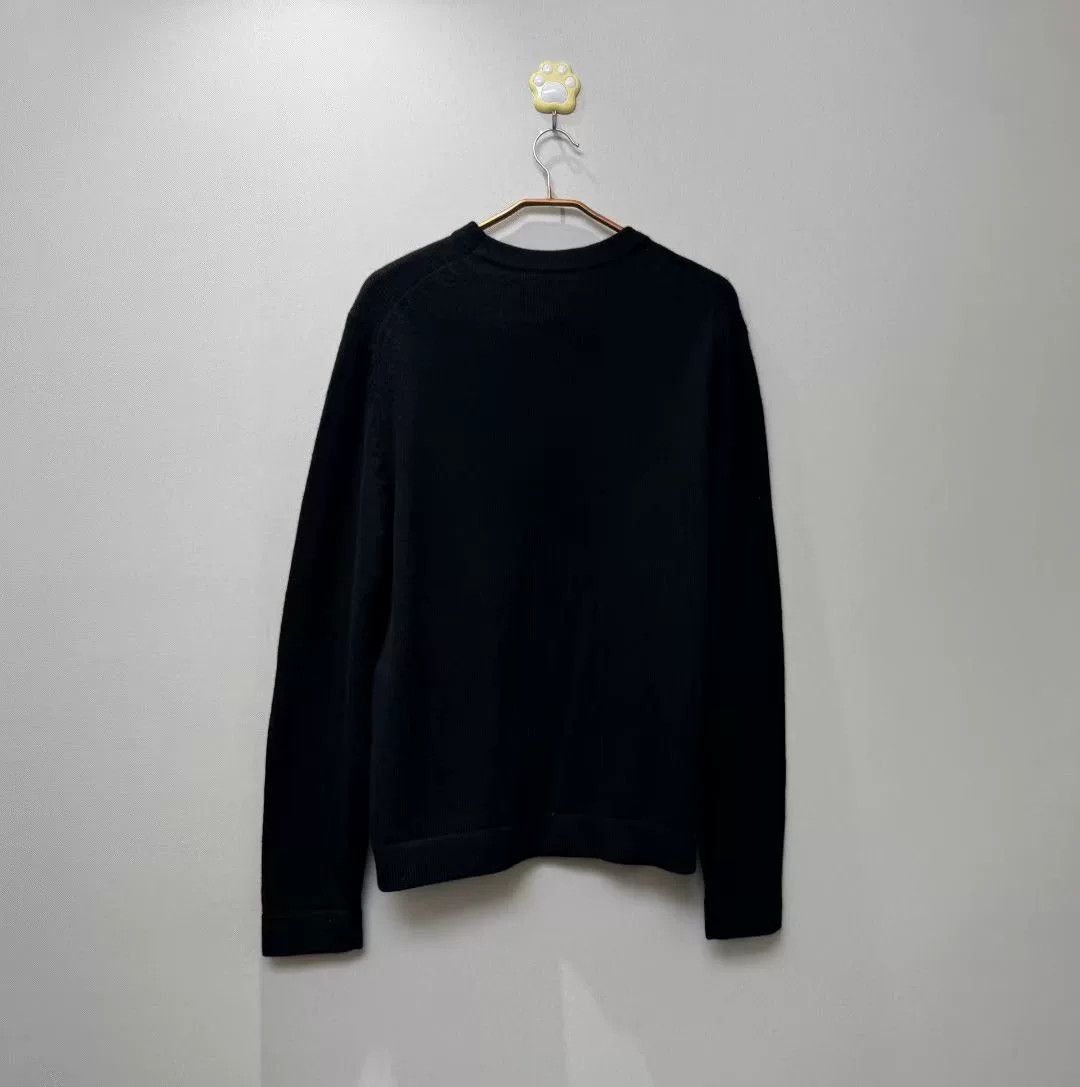 Dior DIOR Black Embroidered Logo Sweater Size US L / EU 52-54 / 3 - 4 Thumbnail
