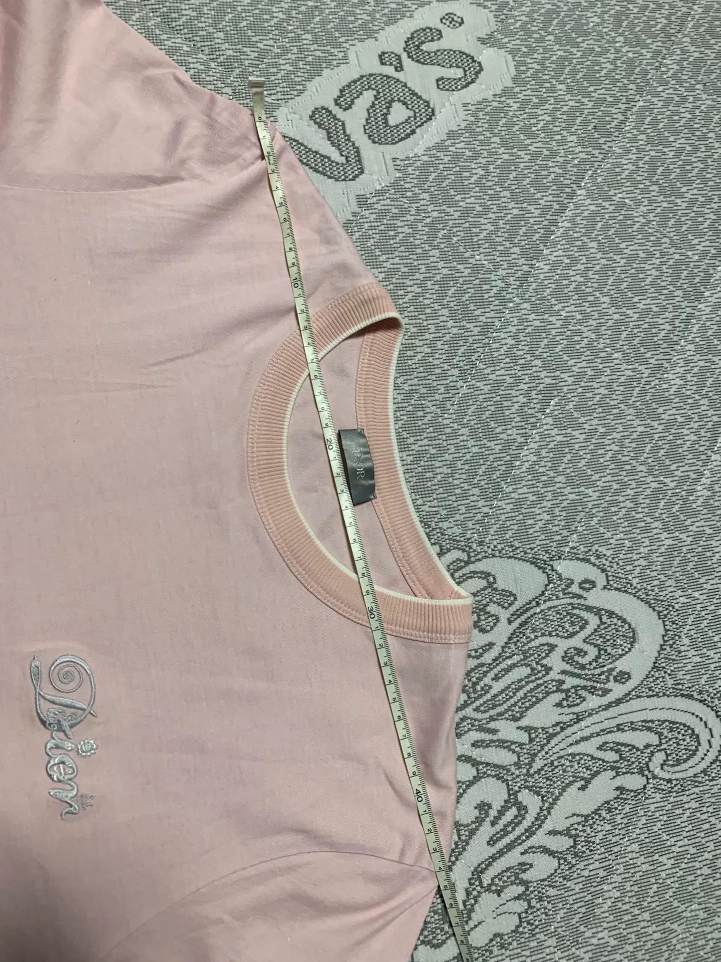 Dior Dior x Kenny Scharf Embroidered Logo Tee Size US L / EU 52-54 / 3 - 7 Thumbnail