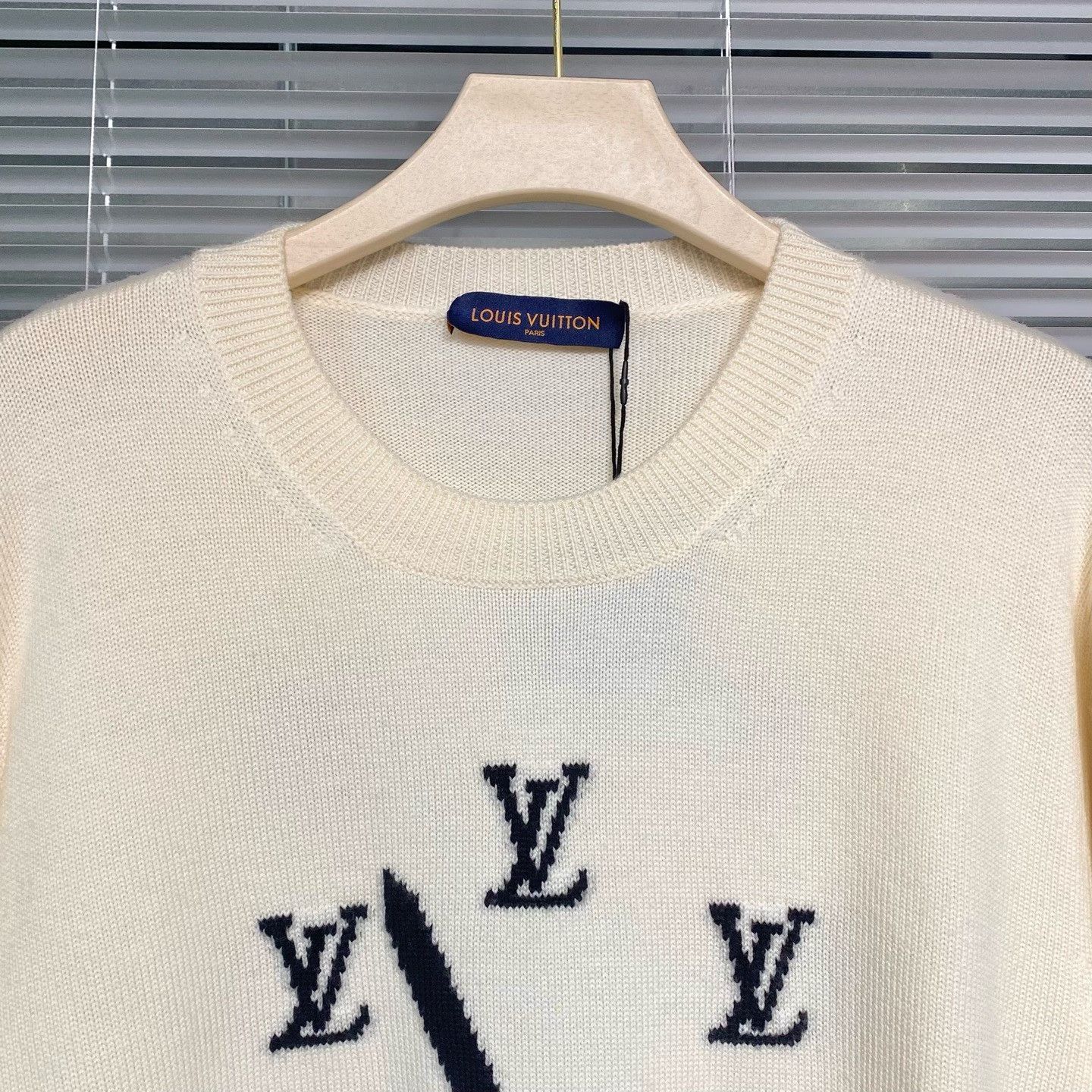 Louis Vuitton LV Knit Sweater Clock Logo Size US XXL / EU 58 / 5 - 3 Thumbnail