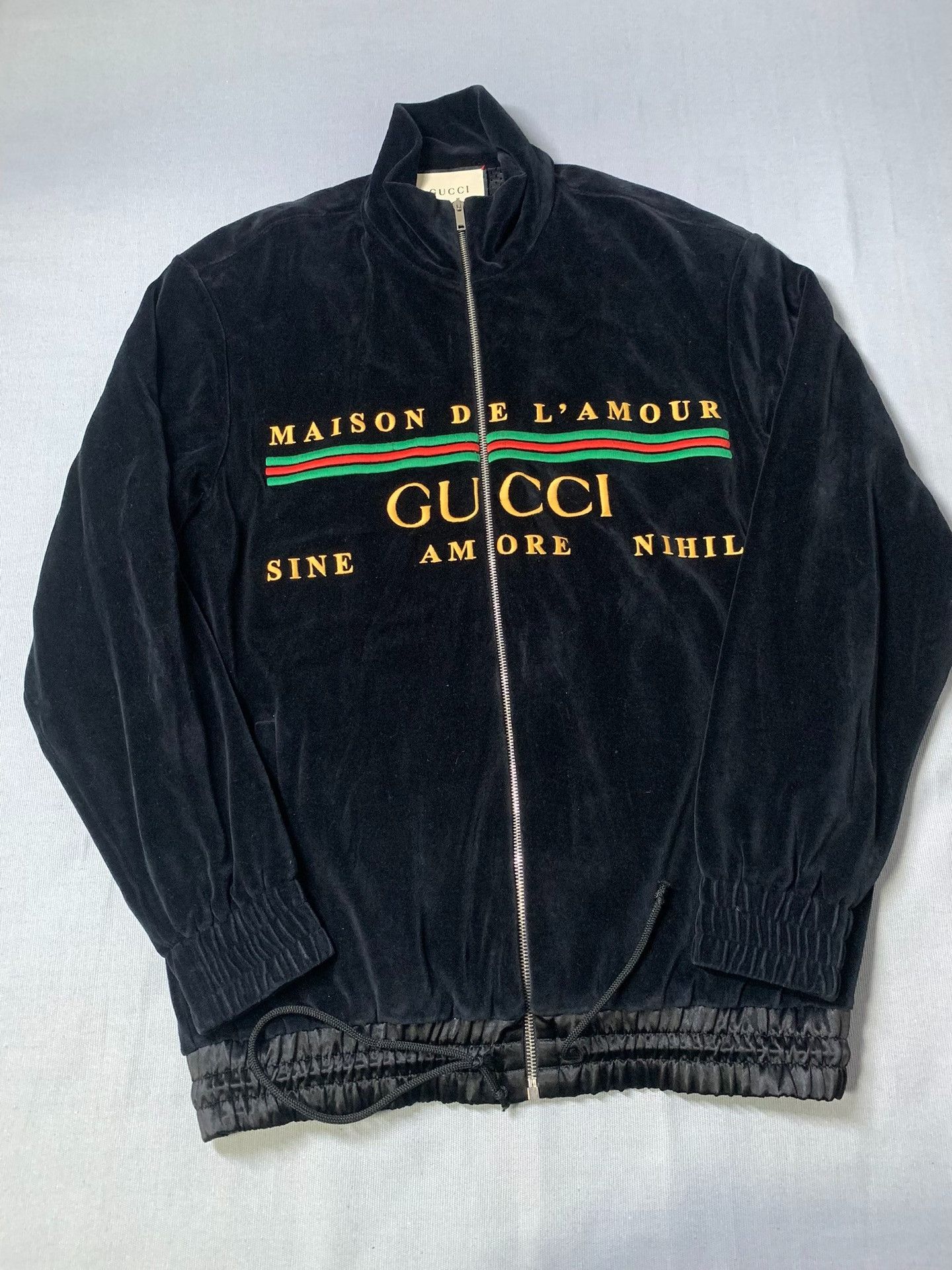 Gucci Gucci Embroidered Velvet Jacket Size US S / EU 44-46 / 1 - 2 Thumbnail