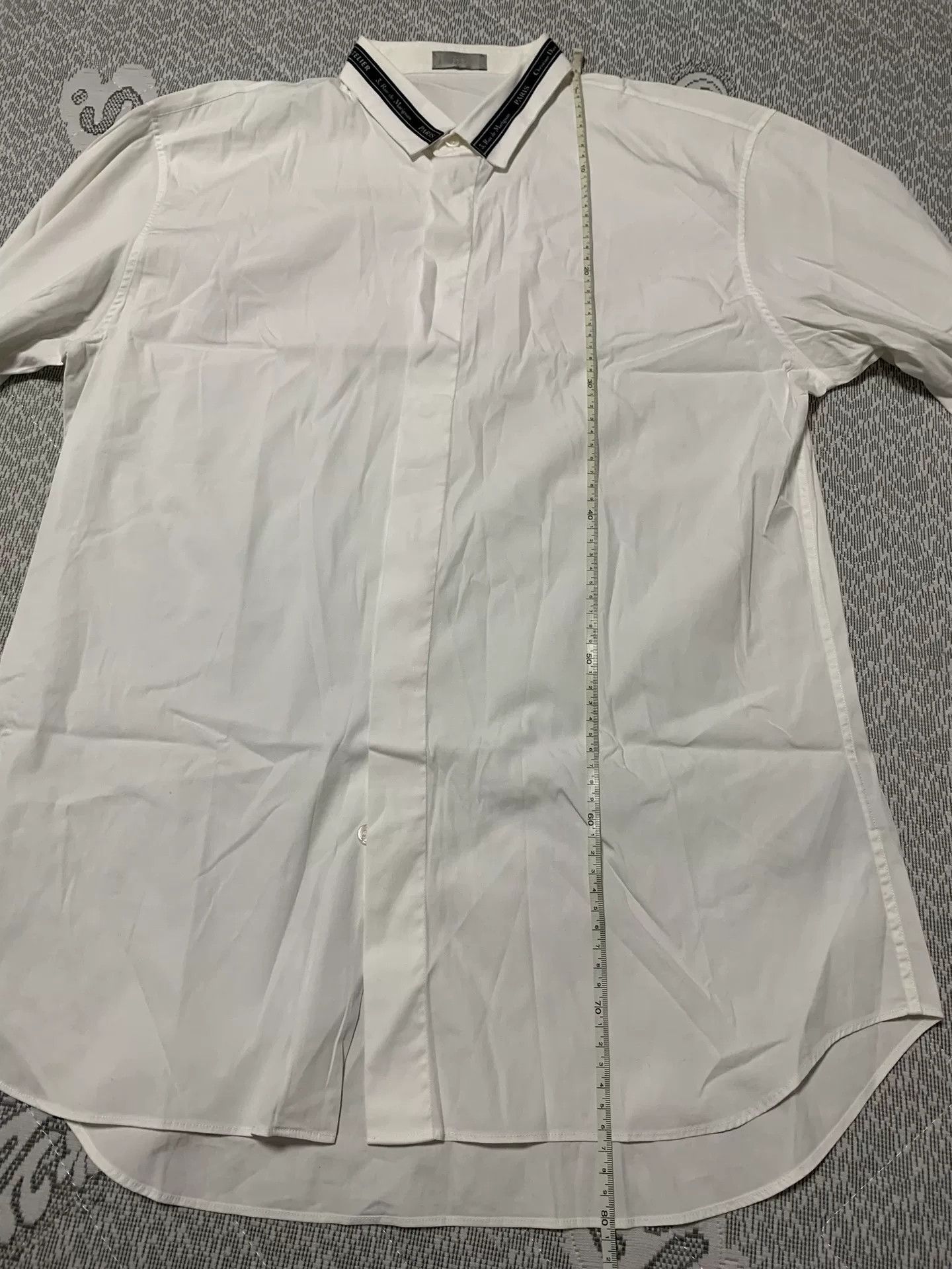 Dior Dior Collar Logo Slogan Shirt Size US XS / EU 42 / 0 - 7 Thumbnail