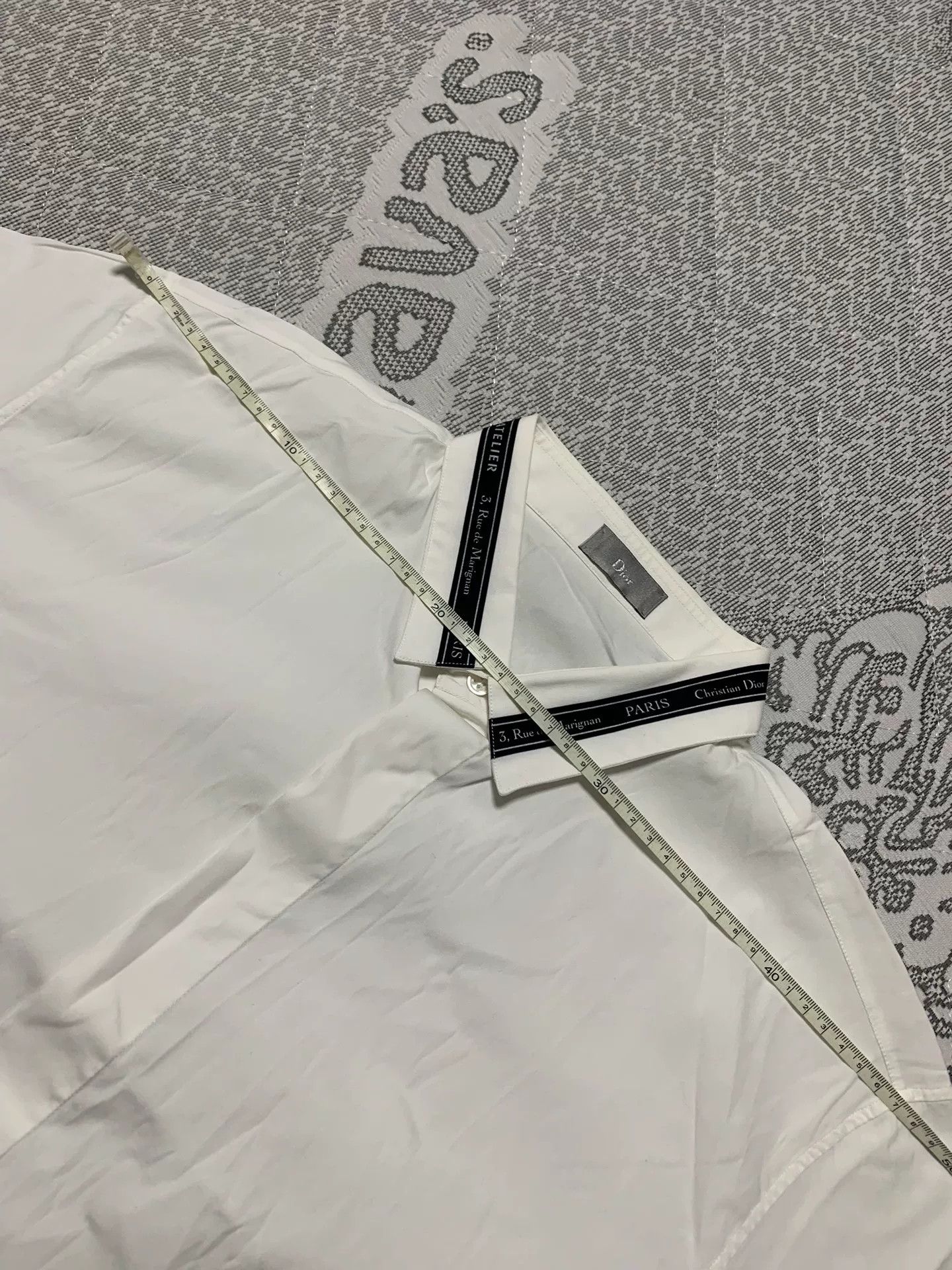 Dior Dior Collar Logo Slogan Shirt Size US XS / EU 42 / 0 - 5 Thumbnail